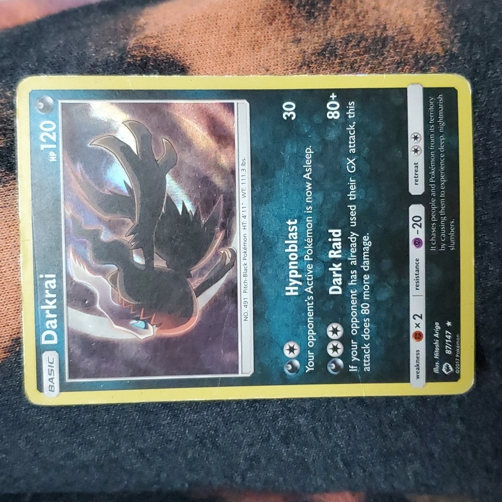 Darkrai pokemon card